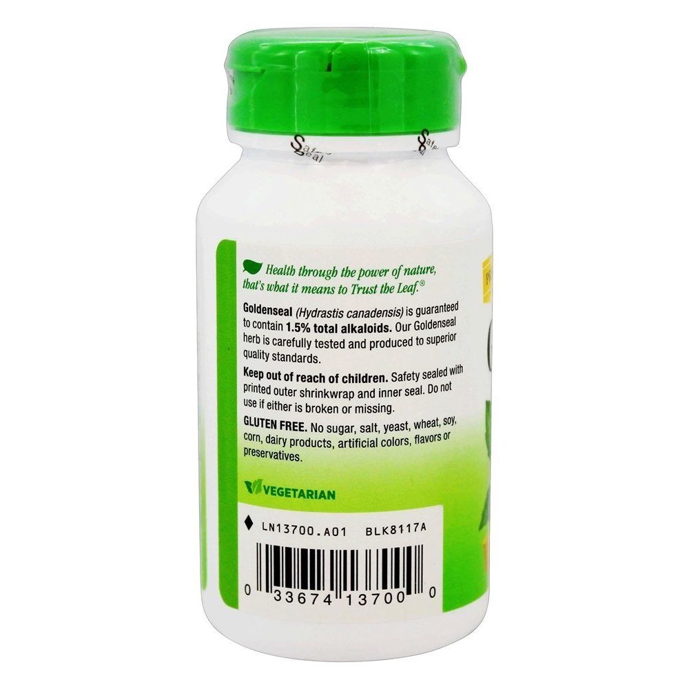 Nature's Way, Goldenseal Herb, 100 Capsules - The Oasis of Health