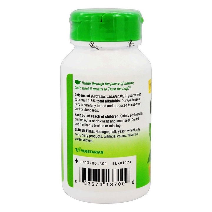 Nature's Way, Goldenseal Herb, 100 Capsules - The Oasis of Health
