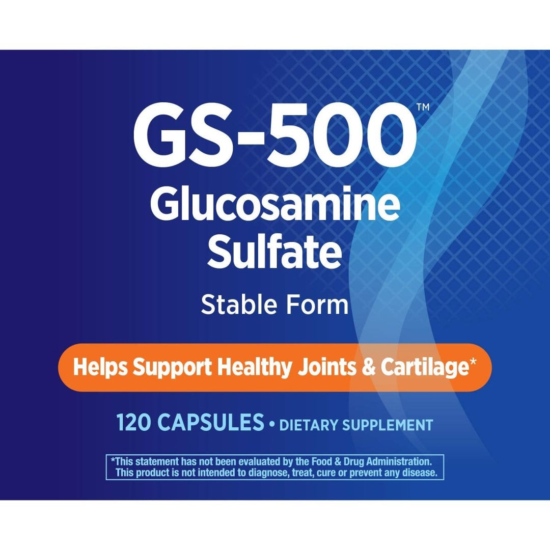 Nature's Way GS - 500 Glucosamine Sulfate, 120 Capsules - The Oasis of Health