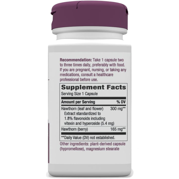 Nature's Way Hawthorn Capsules - 300mg Extract, 90 Vcaps - The Oasis of Health