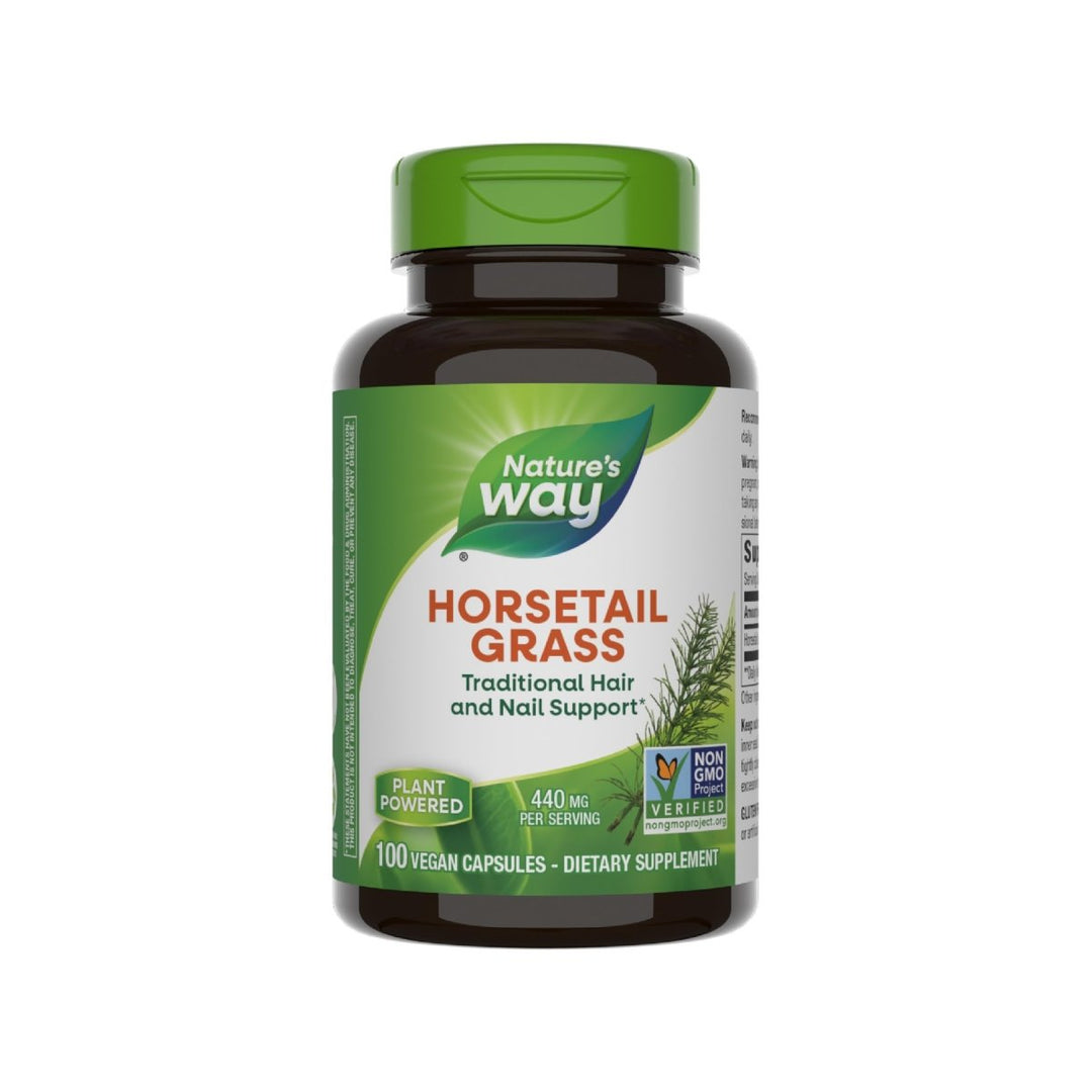 Nature's Way Horsetail Grass 100 Vcaps - 3 Pack - The Oasis of Health
