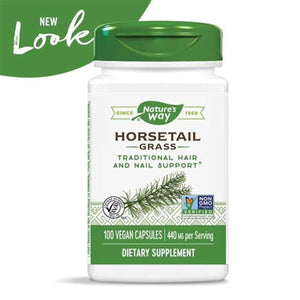 Nature's Way Horsetail Grass 100 Vcaps - 3 Pack - The Oasis of Health