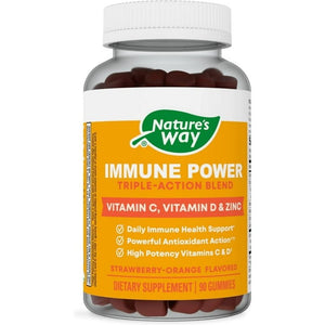 Nature’s Way Immune Power Gummies Strawberry - Orange 90 Count - The Oasis of Health
