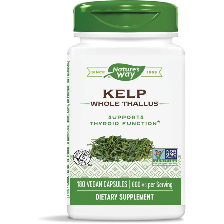 Nature's Way Kelp Capsules - 180 Capsules - The Oasis of Health