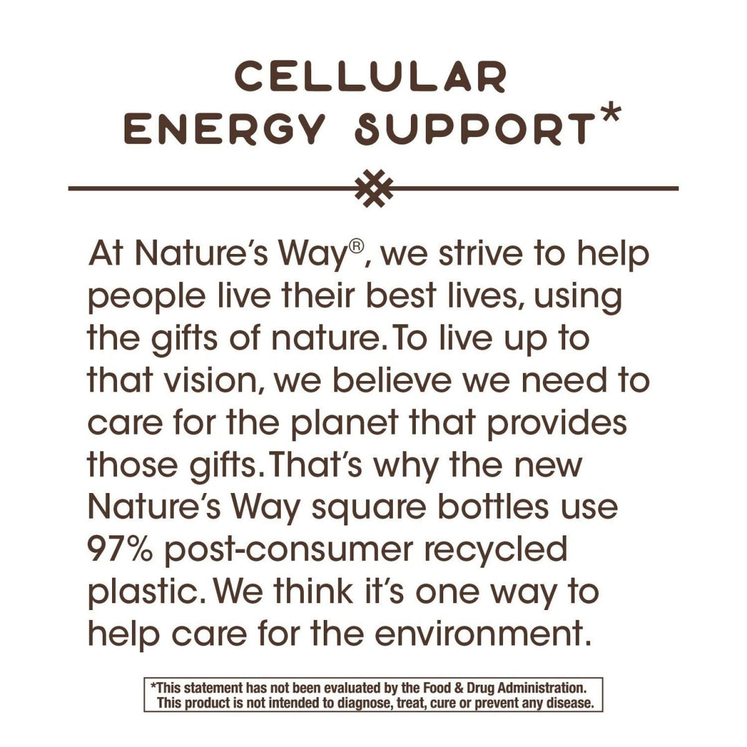 Nature's Way Krebs Magnesium Potassium Complex 345 mg per serving Cellular Energy Support* 120 Tablets - The Oasis of Health