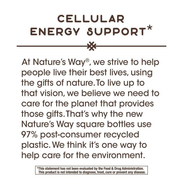 Nature's Way Krebs Magnesium Potassium Complex 345 mg per serving Cellular Energy Support* 120 Tablets - The Oasis of Health