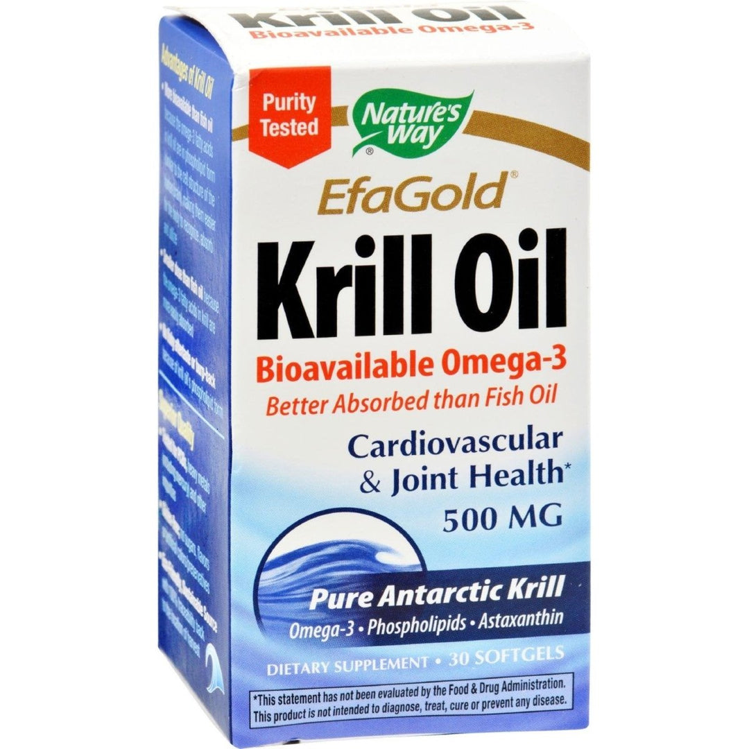 Nature'S Way Krill Oil 500 Mg 30 Sgel - The Oasis of Health