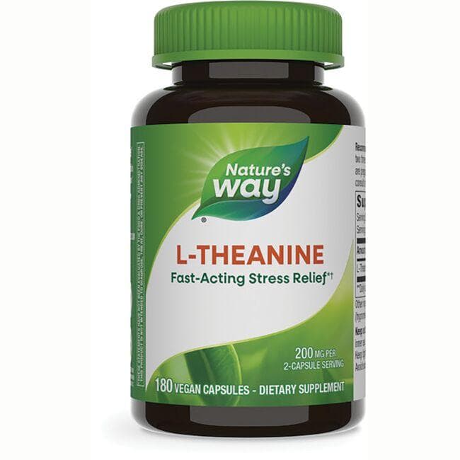 Nature's Way L - Theanine 180 Vcaps - The Oasis of Health