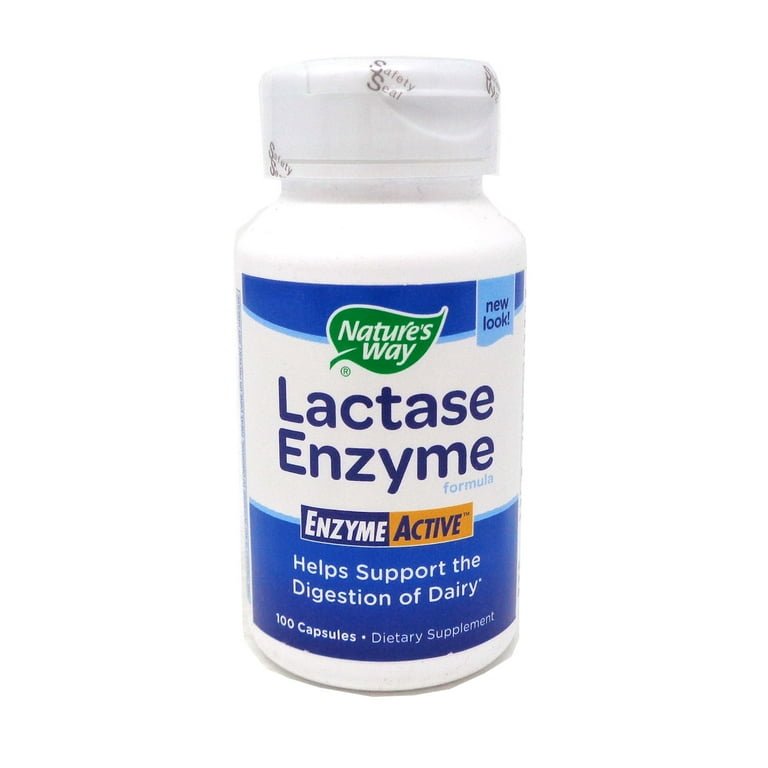 Nature's Way Lactase Enzyme 100 Capsules - 2 Pack - The Oasis of Health