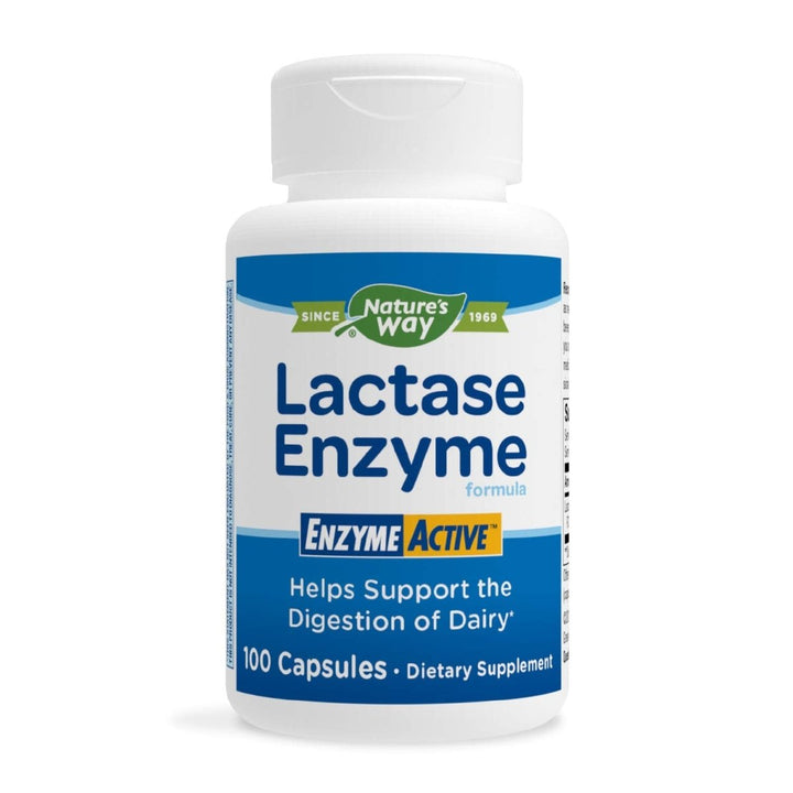 Nature's Way Lactase Enzyme Formula - 100 Capsules - The Oasis of Health