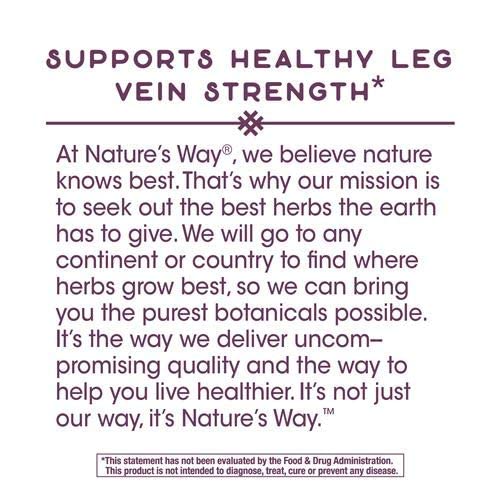 Nature's Way Leg Veins 120 Caps - The Oasis of Health