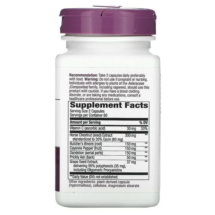 Nature's Way Leg Veins 120 Caps - The Oasis of Health