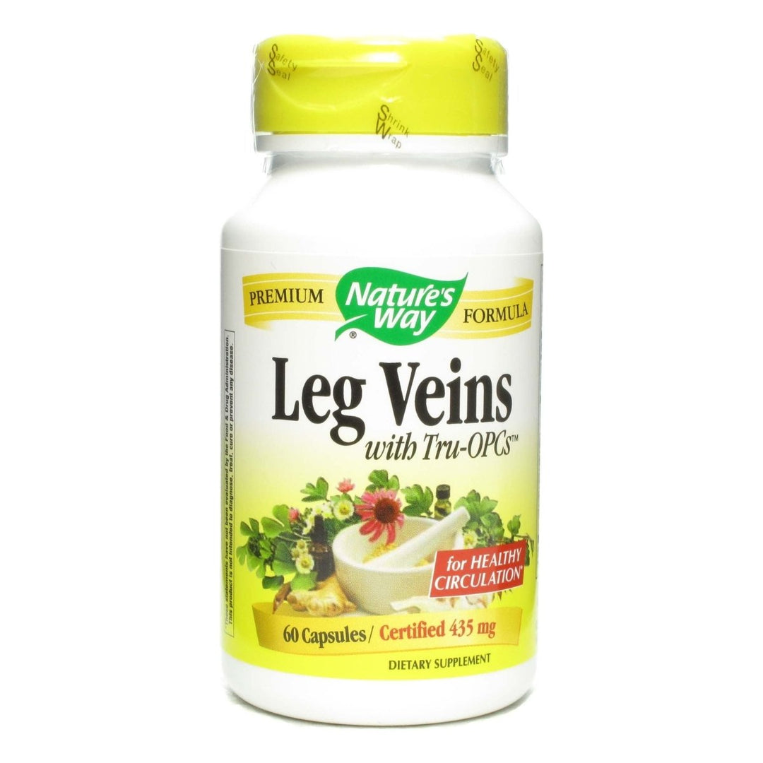 Natures Way Leg Veins Capsule - 60 per pack - 3 packs per case. - The Oasis of Health