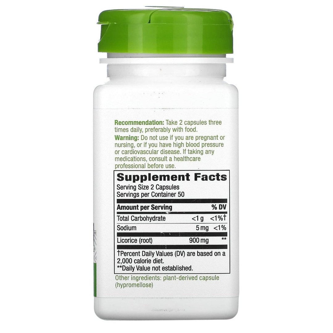 Nature'S Way Licorice Root 100 Cap - The Oasis of Health