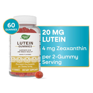 Nature's Way Lutein Gummies Mango Flavored 60 Count - The Oasis of Health