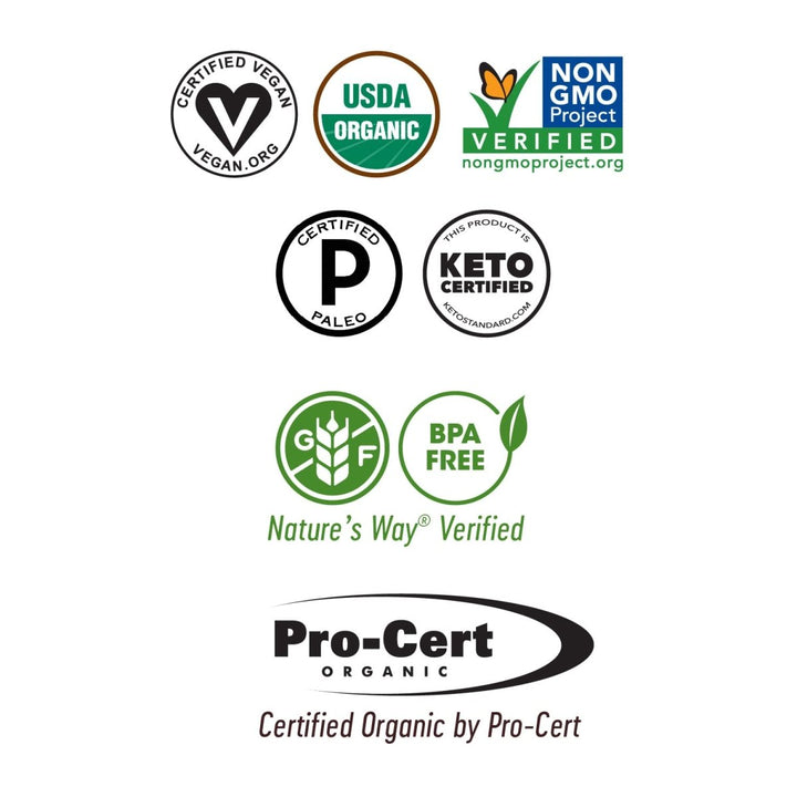 Nature's Way MCT Oil, Brain and Body Fuel from Coconuts*; Keto and Paleo Certified, Organic, Gluten Free, Non - GMO Project Verified, 30 Fl. Oz. - The Oasis of Health