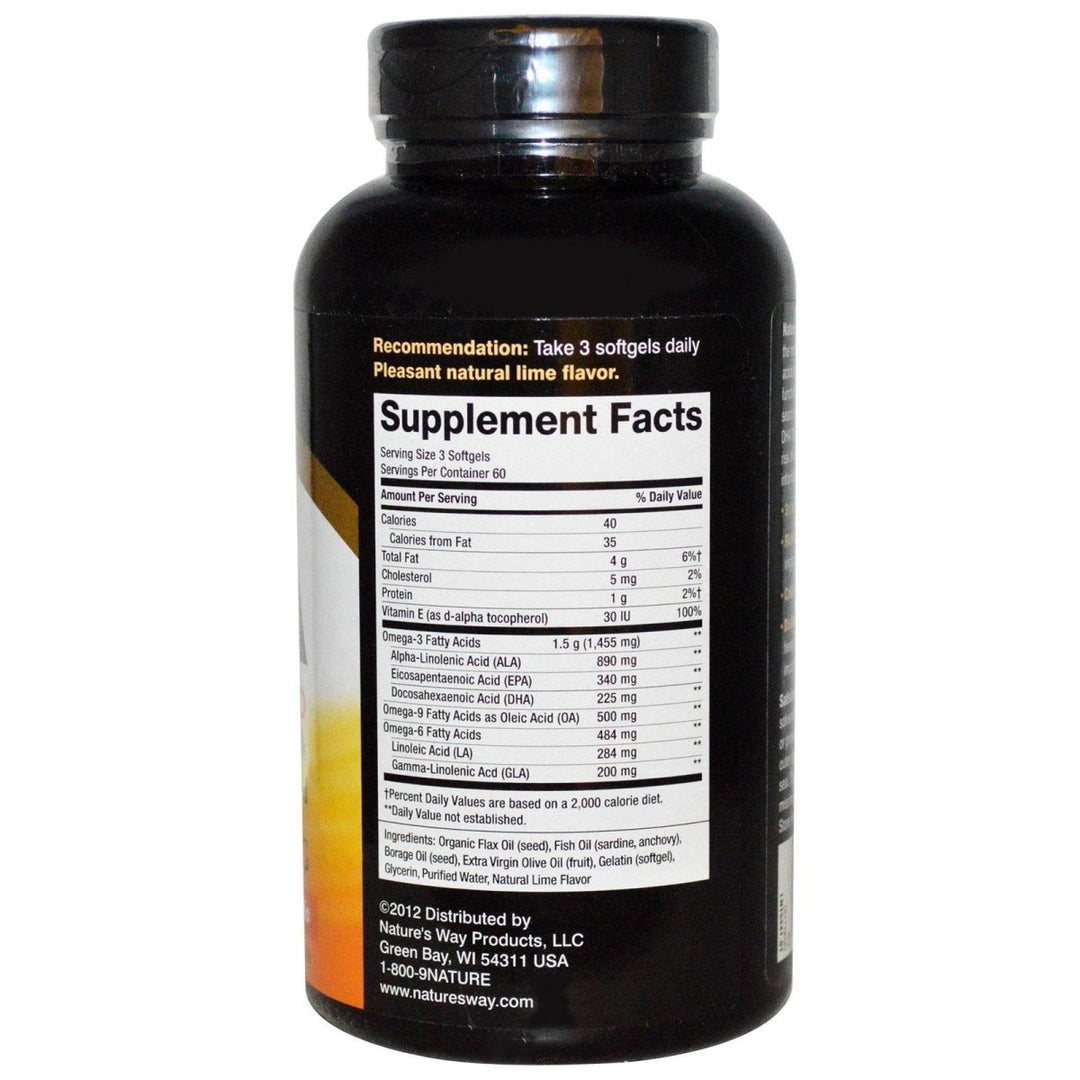 Nature'S Way Mega 3/6/9 Blend 1350Mg 180 Sgel - The Oasis of Health