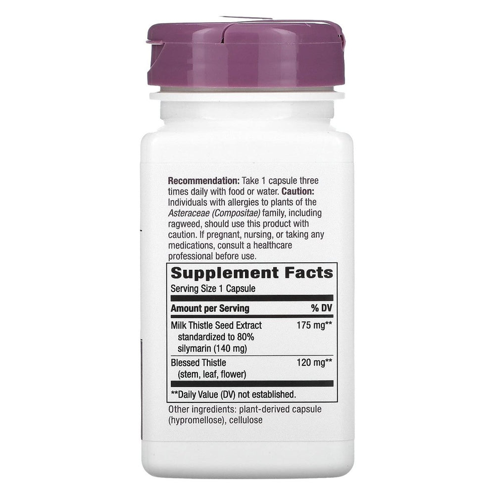 Nature's Way Milk Thistle 60 Vegan Capsules - The Oasis of Health