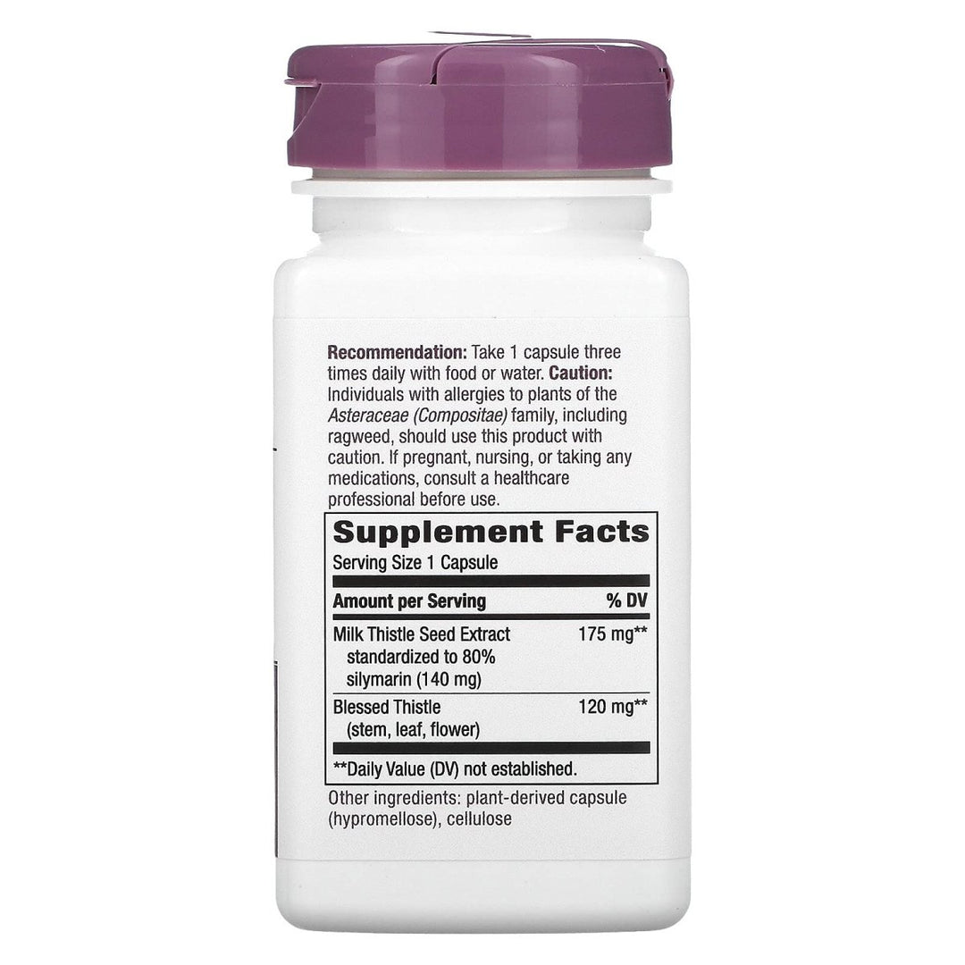 Nature's Way Milk Thistle 60 Vegan Capsules - The Oasis of Health