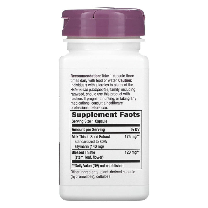 Nature's Way Milk Thistle 60 Vegan Capsules - The Oasis of Health