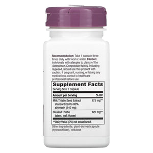 Nature's Way Milk Thistle 60 Vegan Capsules - The Oasis of Health