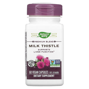 Nature's Way Milk Thistle 60 Vegan Capsules - The Oasis of Health