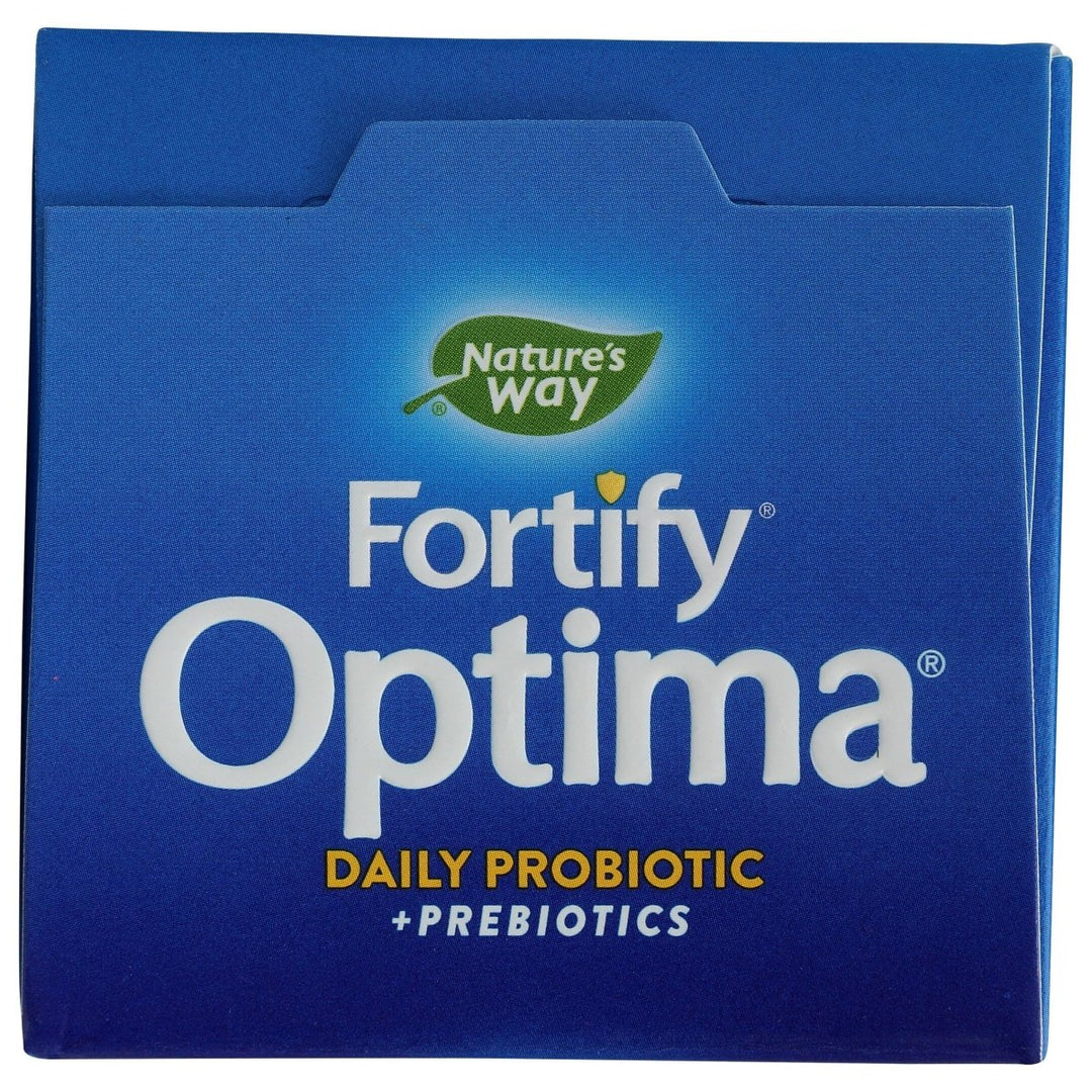 Nature's Way Natures Way Fortify Optima Daily Probiotic, 100 Billion, 15 Strains, Prebiotic, 30 Capsules, 30 Count - The Oasis of Health