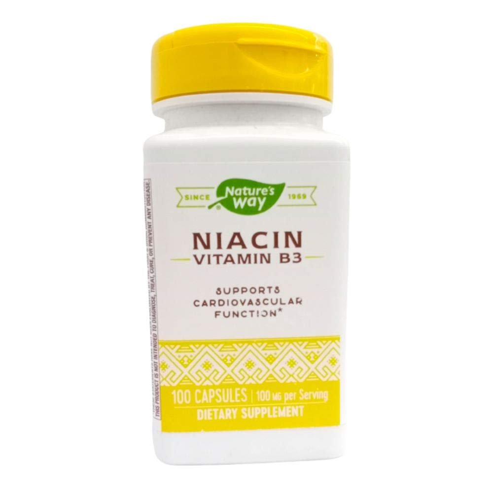 Nature's Way Nature's Way Niacin 100mg, 100 Count - The Oasis of Health