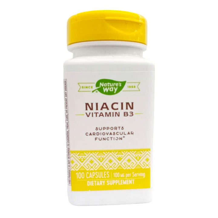 Nature's Way Nature's Way Niacin 100mg, 100 Count - The Oasis of Health