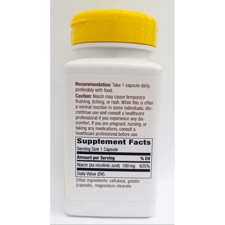 Nature's Way Nature's Way Niacin 100mg, 100 Count - The Oasis of Health