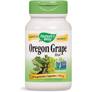 Nature's Way Oregon Grape Root, 100 Capsules (Pack of 2) - The Oasis of Health