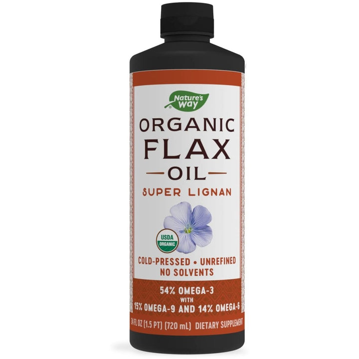 Nature's Way Organic Flax Oil Super Lignan - The Oasis of Health