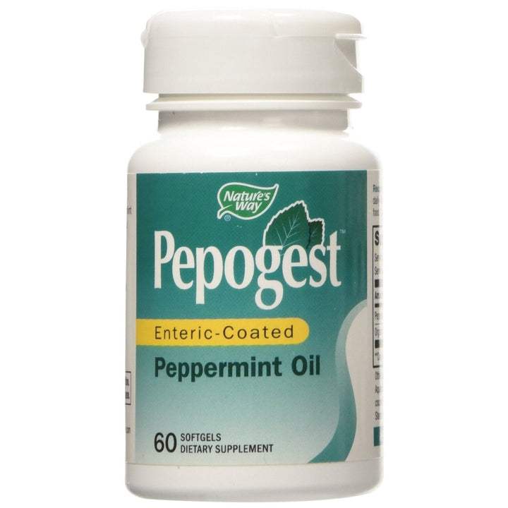 Nature's Way - Pepogest Ec Peppermint Oil, 60 softgels - The Oasis of Health