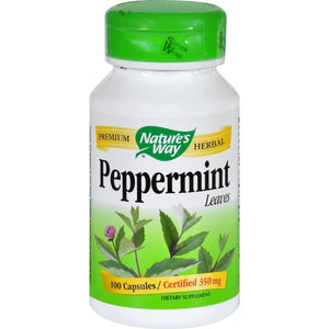 Nature'S Way Peppermint Leaves 100 Cap - The Oasis of Health
