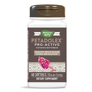 Nature's Way Petadolex Pro - Active 60 Softgels - 2 Pack - The Oasis of Health