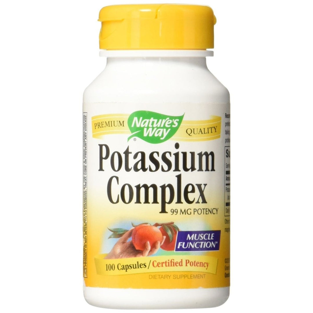 Nature's Way Potassium Complex, 100 Caps - The Oasis of Health