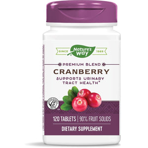 Nature's Way Premium Blend Cranberry 90% Fruit Solids 120 Count - The Oasis of Health