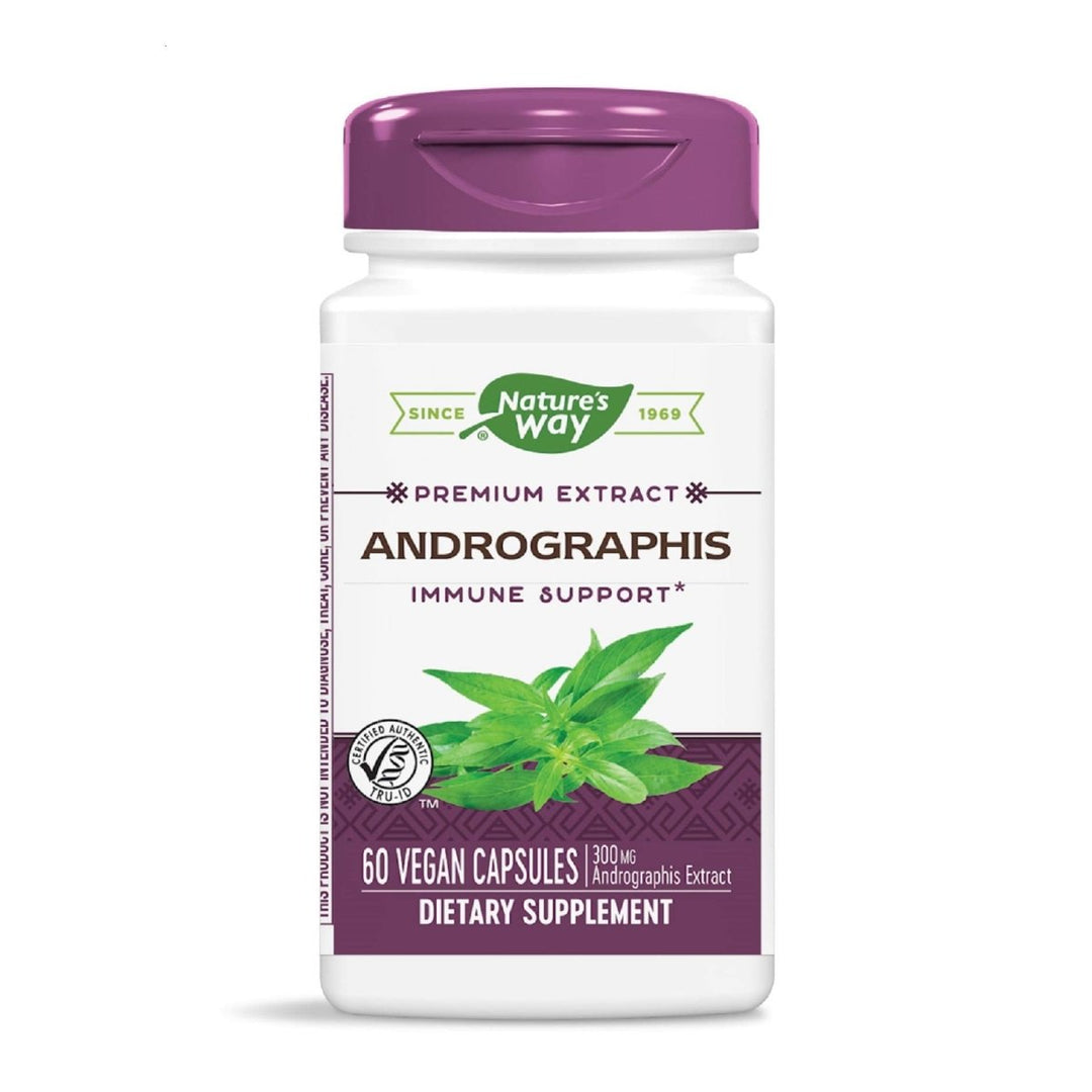 Nature's Way Premium Extract Andrographis, Immune Support*, 300 mg Andrographis Extract per serving, 60 Capsules - The Oasis of Health