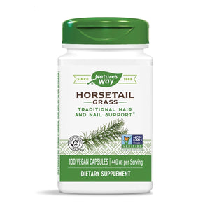 Nature's Way Premium Herbal Horsetail Grass 440 mg 100 VCaps - The Oasis of Health