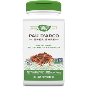 Nature's Way Premium Herbal Pau d'Arco Inner Bark, 180 Capsules - The Oasis of Health