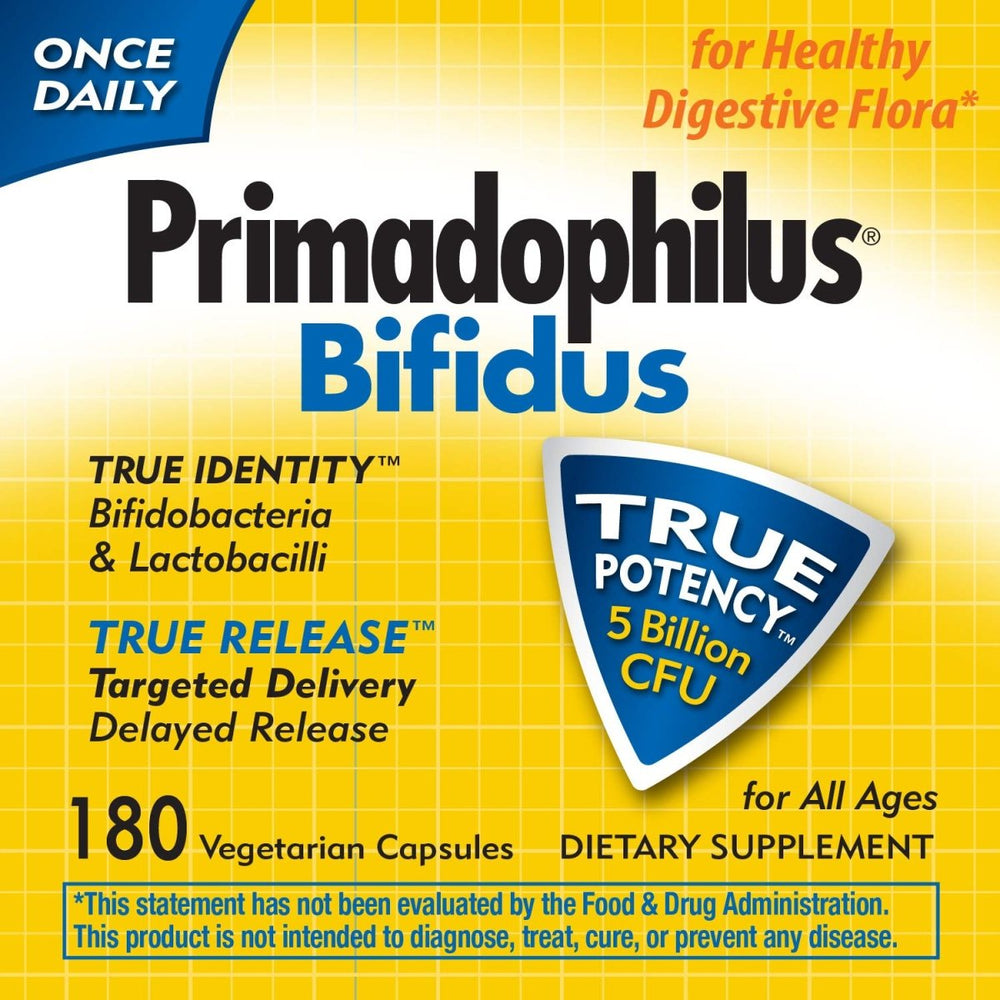 Nature's Way Primadophilus Bifidus, 180 Vcaps - The Oasis of Health