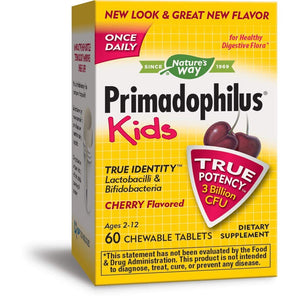 Nature's Way Primadophilus Kids, 3 Billion, 60 Chewables - The Oasis of Health