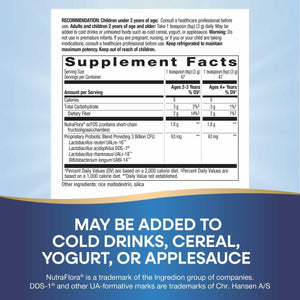 Nature's Way Primadophilus Reuteri Probiotic Powder, Supports Digestive & Immune Health*, Multi - Strain Formula, with Prebiotics, 3 Billion Live Cultures, 5 Oz (Packaging May Vary) - 2 Pack - The Oasis of Health