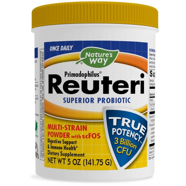 Nature's Way Primadophilus Reuteri Probiotic, Supports Digestive & Immune Health*, 3 Billion Live Cultures, 5 Oz. - The Oasis of Health