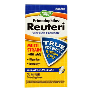 Nature's Way Primadophilus Reuteri Probiotics 30 Capsules - 3 Pack - The Oasis of Health