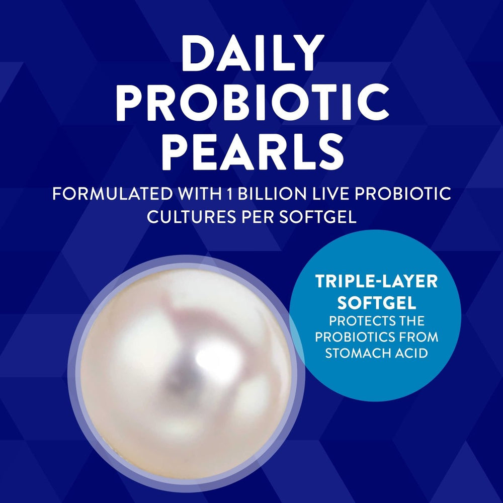 Nature's Way Probiotic Pearls Acidophilus, Digestive and Immune Health Support for Women and Men*, Protects Against Occasional Constipation and Bloating*, 90 Softgels - The Oasis of Health