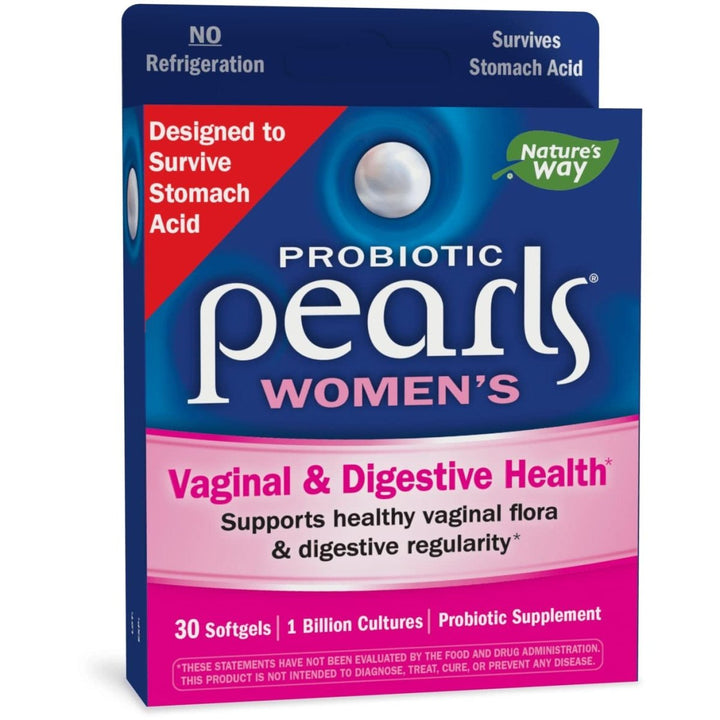 Nature's Way Probiotic Pearls Womens, 1 Billion Live Cultures, 30 Softgels - The Oasis of Health