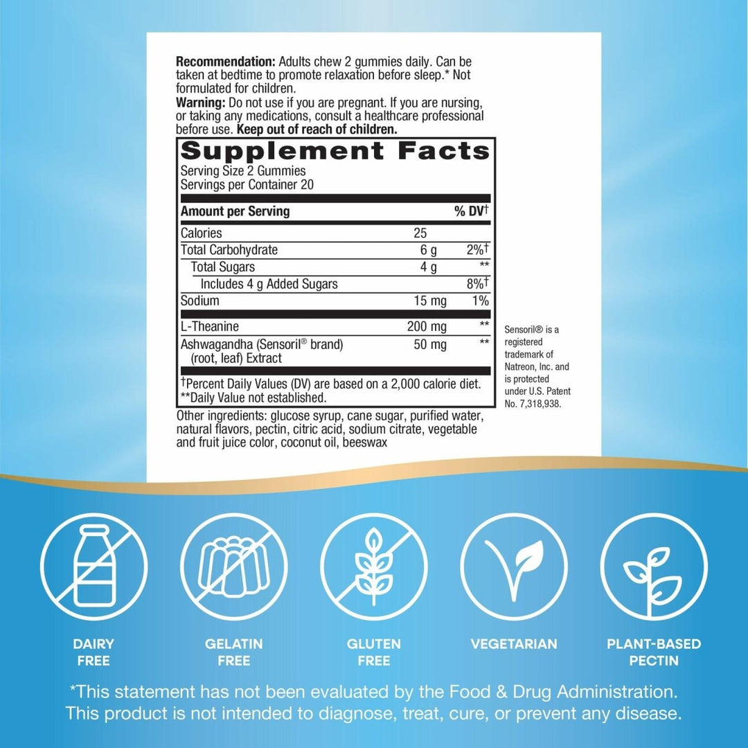 Nature’s Way Quick Calm, 40 Gummies - The Oasis of Health