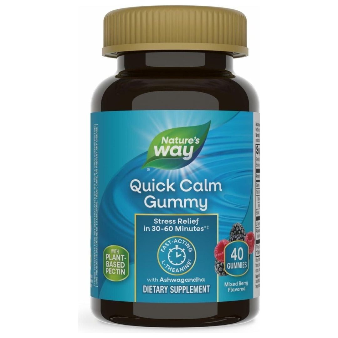 Nature’s Way Quick Calm, 40 Gummies - The Oasis of Health