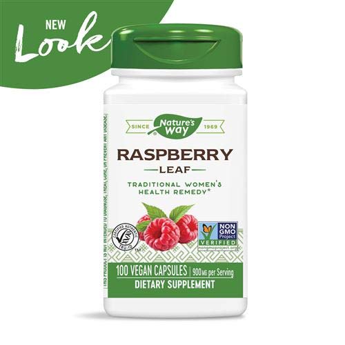Nature's Way - Red Raspberry Leaves, 450 mg, 100 Capsules - The Oasis of Health
